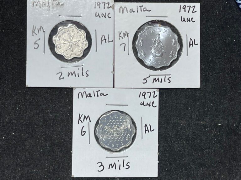 Read more about the article Assorted Malta 3 Coins Lot