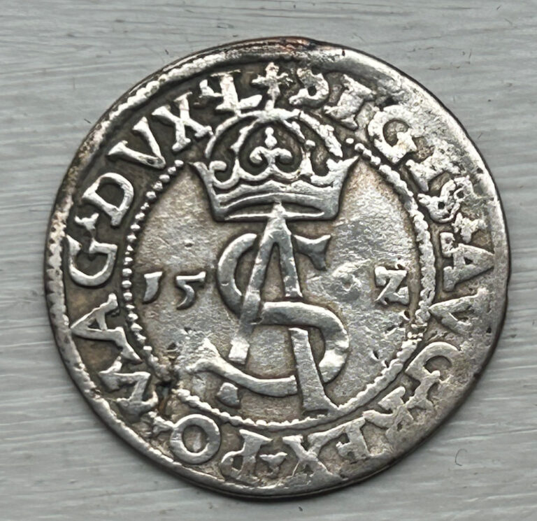 Read more about the article Poland / Lithuania Trojak (3 Groschen) 1562 Zygmunt II August