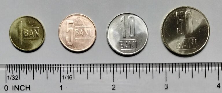 Read more about the article Romania 4 Coins Set 1  5  10 50 Bani  2021 UNC World Coins