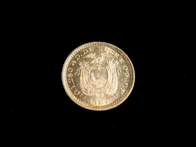 Read more about the article ECUADOR. MEDIO DECIMO 1897. Lima mint.