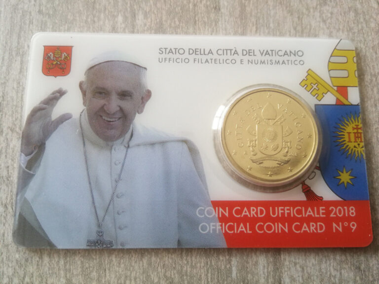 Read more about the article Official 2018 Vatican Coin Card of Pope Francis