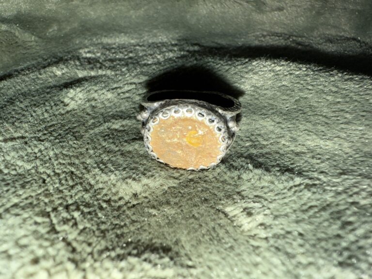 Read more about the article Regina Lane Ancient Coin Israel Ring — Sterling Silver — Size 8