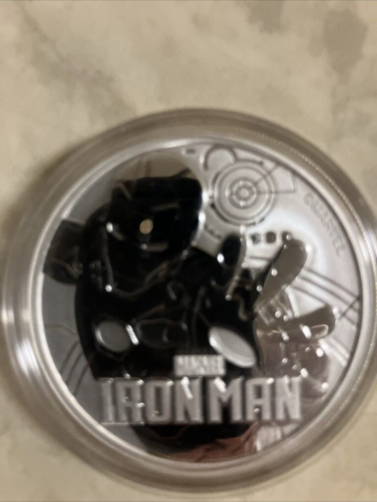 Read more about the article 2018 Tuvalu $1 Marvel Comics IRON MAN 1 oz. SILVER .9999 FINE Coin in Capsule