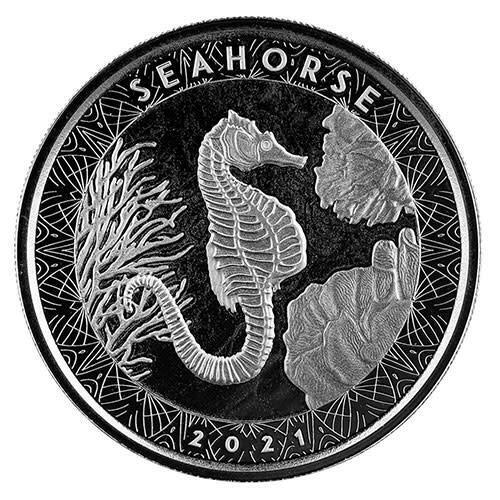 Read more about the article 2021 Samoa Seahorse 1 oz Silver BU