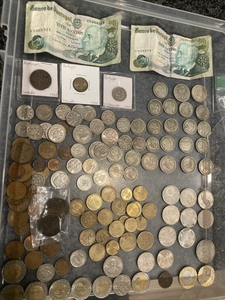 Read more about the article Stunning And Diverse Portuguese coin Collection. Group Of Coins From Portugal p