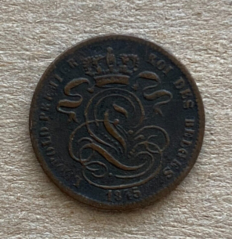 Read more about the article Belgium  Centime  1845  KM#1.2