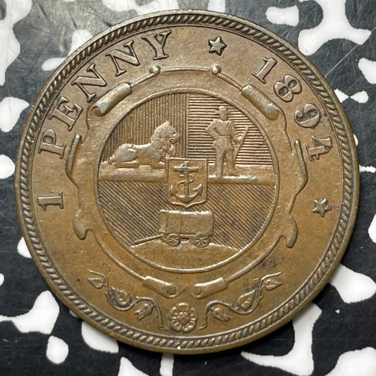 Read more about the article 1894 South Africa 1 Penny Lot#MK183