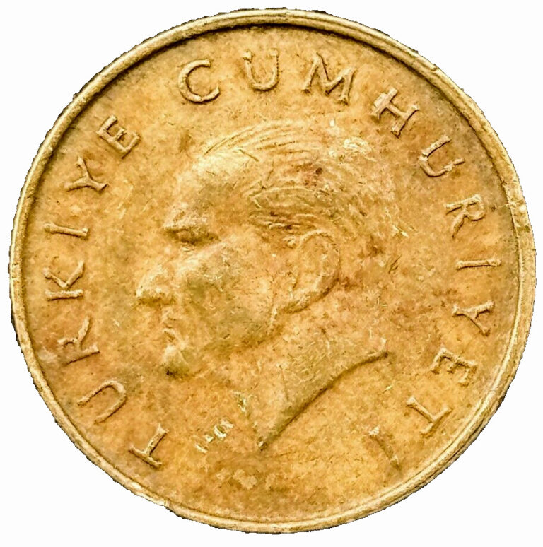 Read more about the article 1990 Turkey Coin 100 Lira KM# 988 Europe Coins Foreign Exact Shown FREE SHIPPING