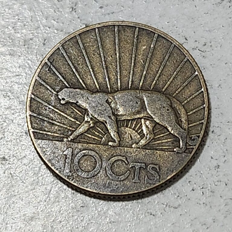 Read more about the article URUGUAY 🇺🇾 TEN (10) CENTÉSIMOS COIN 1936