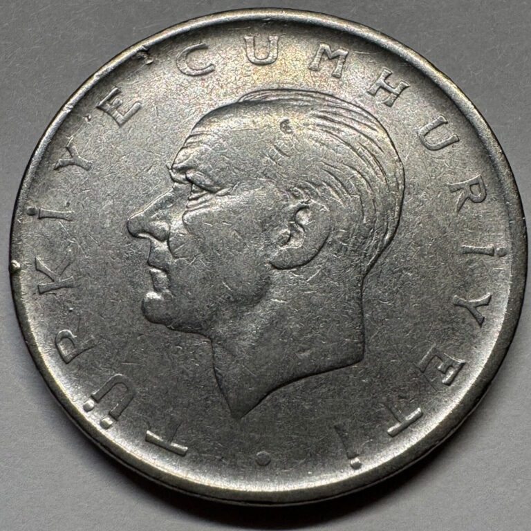 Read more about the article 1960 Turkey 1 Lira – Beautiful Coin – #A-085