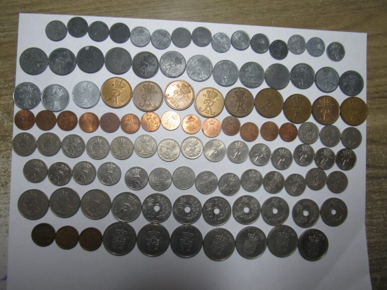 Read more about the article Lot of 106 Different Old Denmark Coins – 1948 to 1994 – Circulated