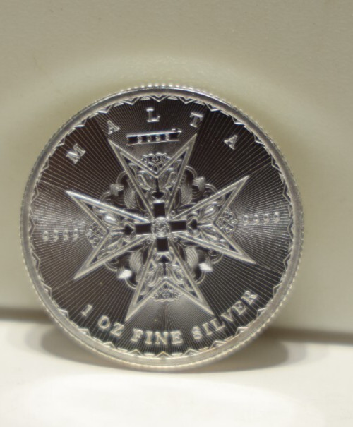 Read more about the article 2023 Malta 1oz Silver Coin .9999 Unc