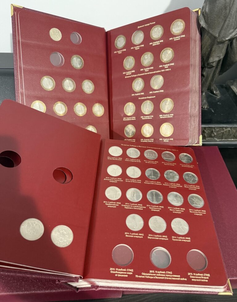 Read more about the article Russian Federation 1999-2018 Commemorative Coin Collection Set Russia 158 Coins
