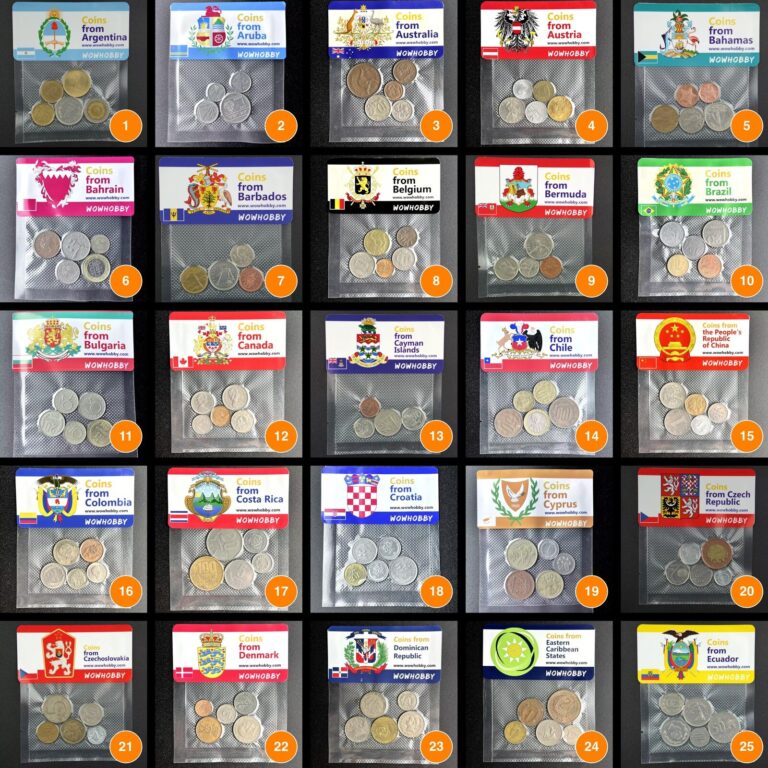 Read more about the article YOU PICK – Mixed World and Foreign Coin Set Tier 1 (SEE DESCRIPTION) 🌍
