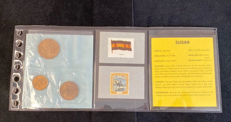 Read more about the article Sudan Coin and Stamp Set Foreign Coins Free Shipping