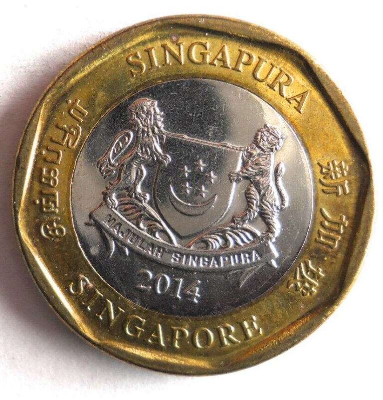 Read more about the article 2014 SINGAPORE DOLLAR – Excellent Coin – FREE SHIP – Bin #143