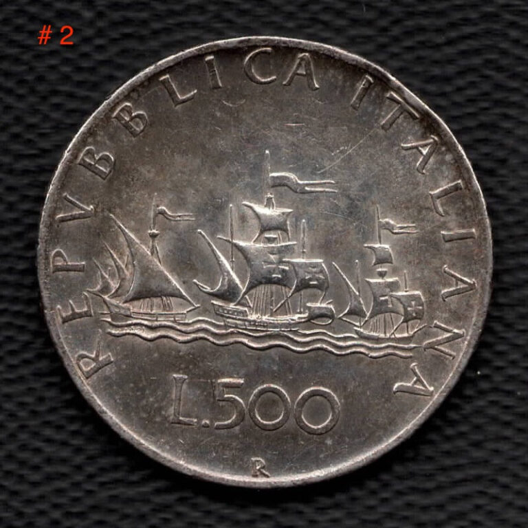 Read more about the article 1958 Italy 500 Lire Silver Coin Christopher Columbus’s ships