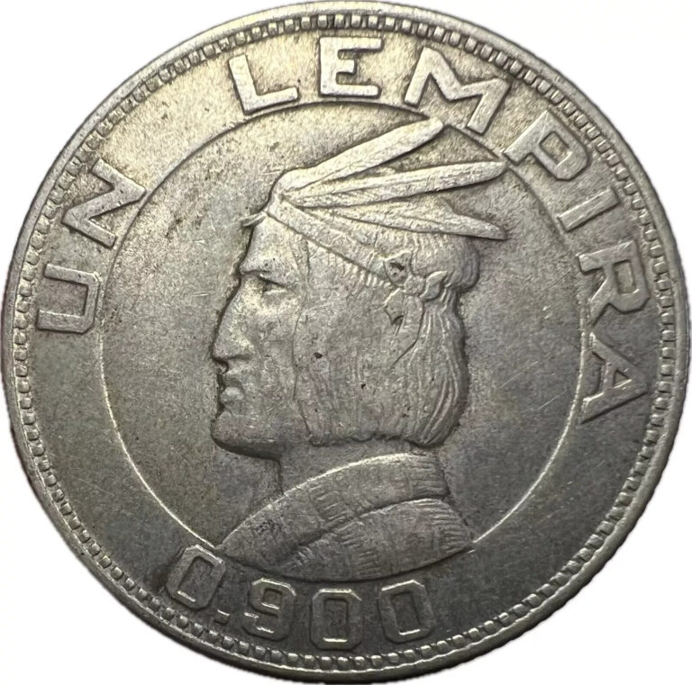 Read more about the article 1932 Honduras Lempira Circulated Silver Coin