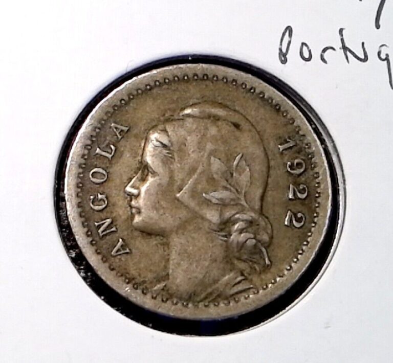 Read more about the article ANGOLA 1923 20 CENTAVOS COIN NICE CONDITION #1657
