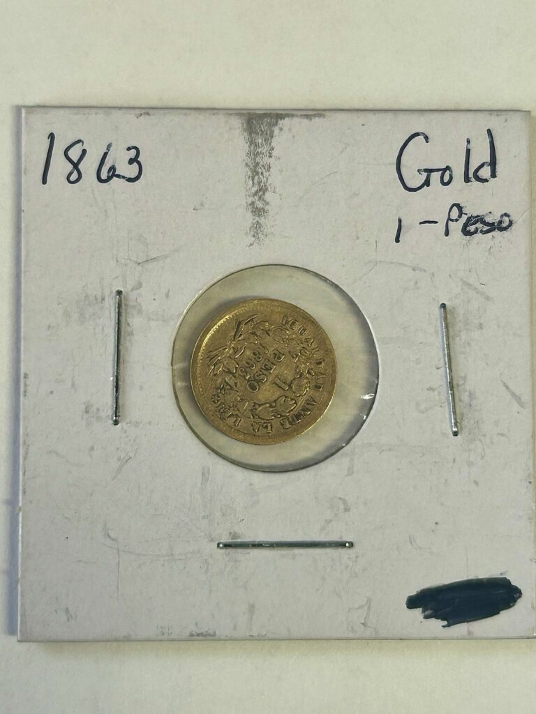 Read more about the article 1863 Gold 1 Peso Republic De Chile Rare Date