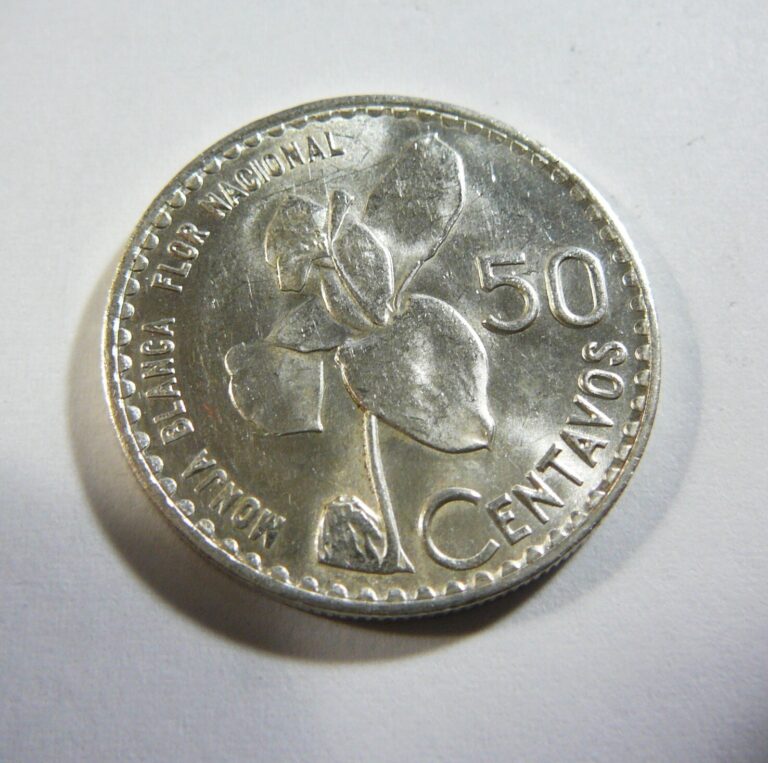 Read more about the article 1963 Guatemala Silver 50 Centavos