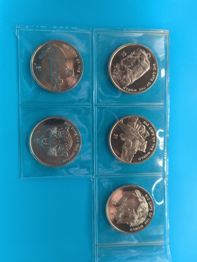 Read more about the article 2001 Sierra Leone Set Of 5 Coins