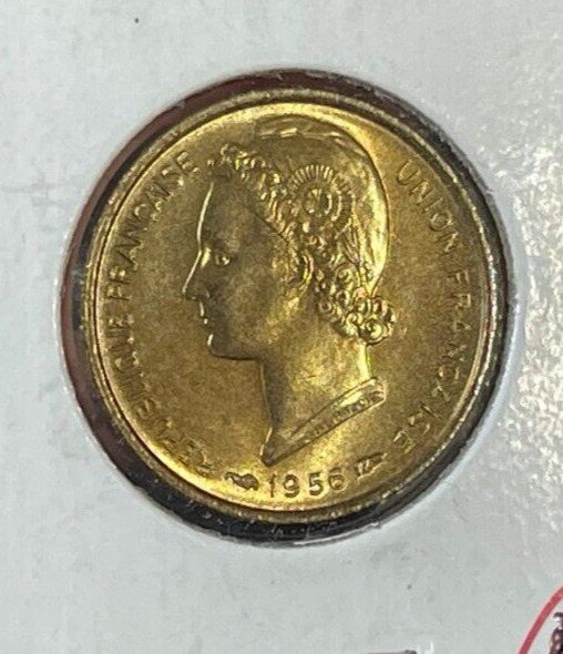 Read more about the article 1956 Togo 5 Francs Coin Excellent Condition High Value