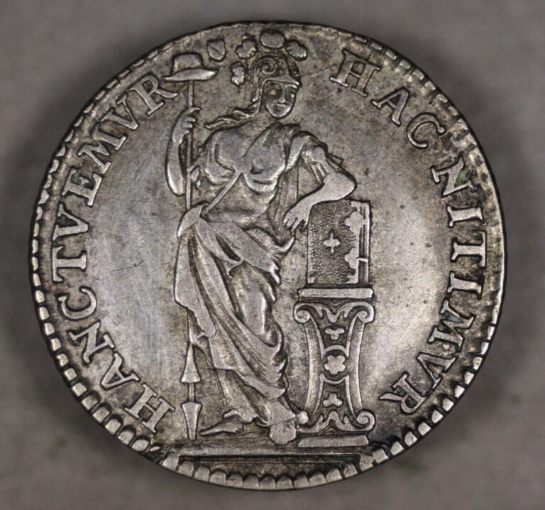 Read more about the article 1759 Netherlands Utrecht Silver 1/4 Gulden