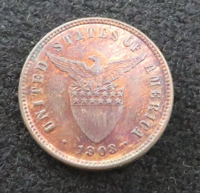 Read more about the article 1903 Philippines Half Centavo *United States of America* A624