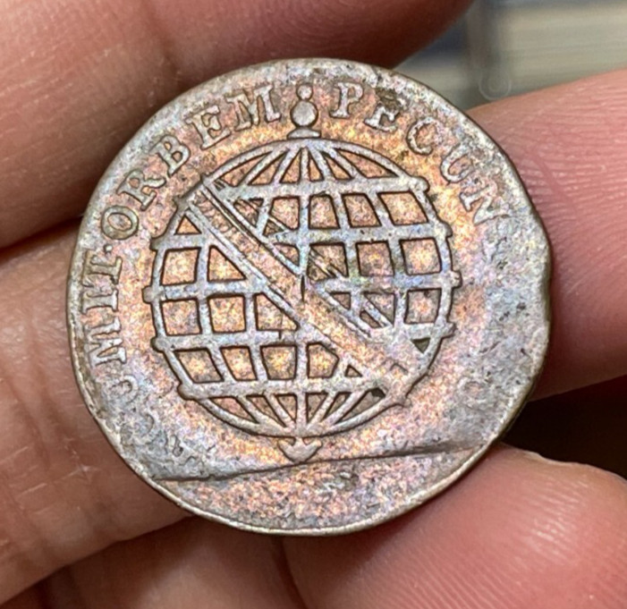 Read more about the article 1803 Brazil 10 Reis Coin