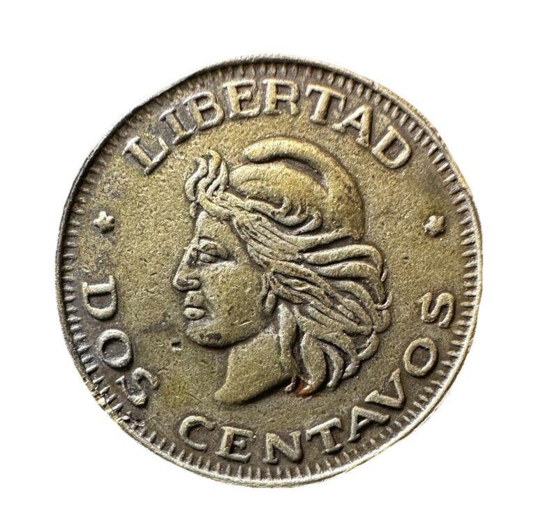 Read more about the article Argentina Souvenir 2 Dos Centavos 1894 Silver. Rare. 7.8g .900 Patria Y Libertad