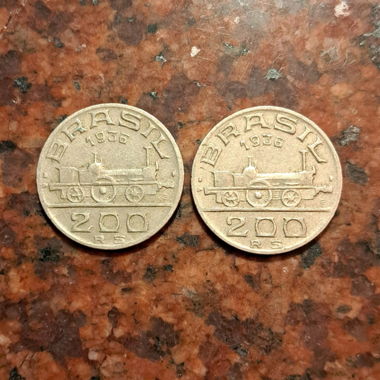 Read more about the article 1936 BRAZIL 200 REIS COIN  (1 COIN PER SALE PICKED AT RANDOM) – #B6342