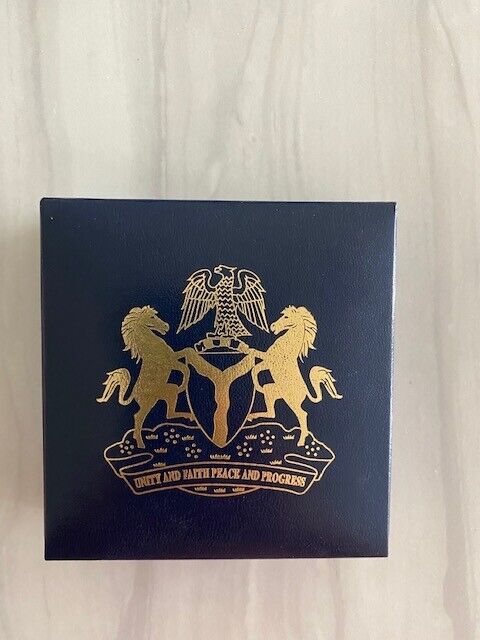 Read more about the article NIGERIA: Commemorative Coin Silver Plated ‘ 50 years of Independence” 2015 Issue