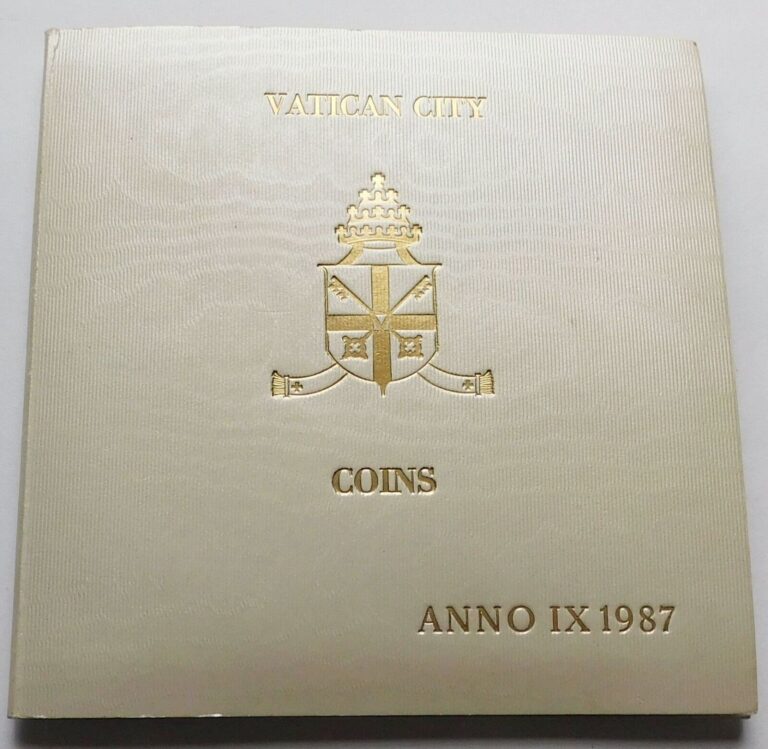 Read more about the article 1987 Vatican City Pontificate of John Paul II 9th Year Mint Coins Set