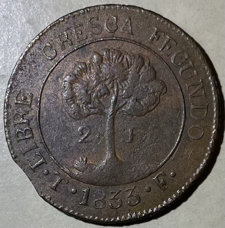 Read more about the article 1833 Honduras 2 Reales Coin
