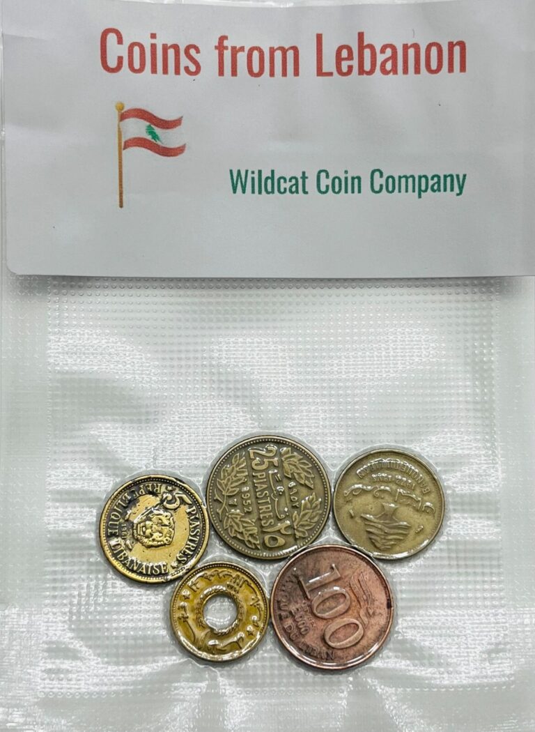 Read more about the article Lebanon – 5 Random Coins – Free Shipping