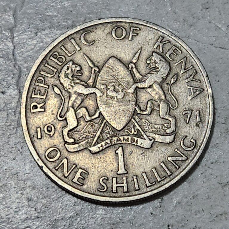 Read more about the article KENYA 🇰🇪 ONE (1) SHILLING COIN 1971