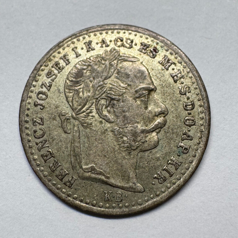 Read more about the article 1873 Hungary 10 Kreuzers – Silver – Francis Joseph I – Beautiful Coin – #B-071