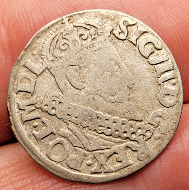 Read more about the article 1621 Poland 3 Groschen Silver coin SIGISMUND III