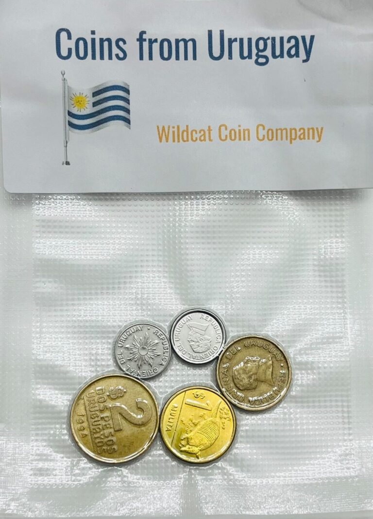 Read more about the article Uruguay – 5 Random Coins – Free Shipping
