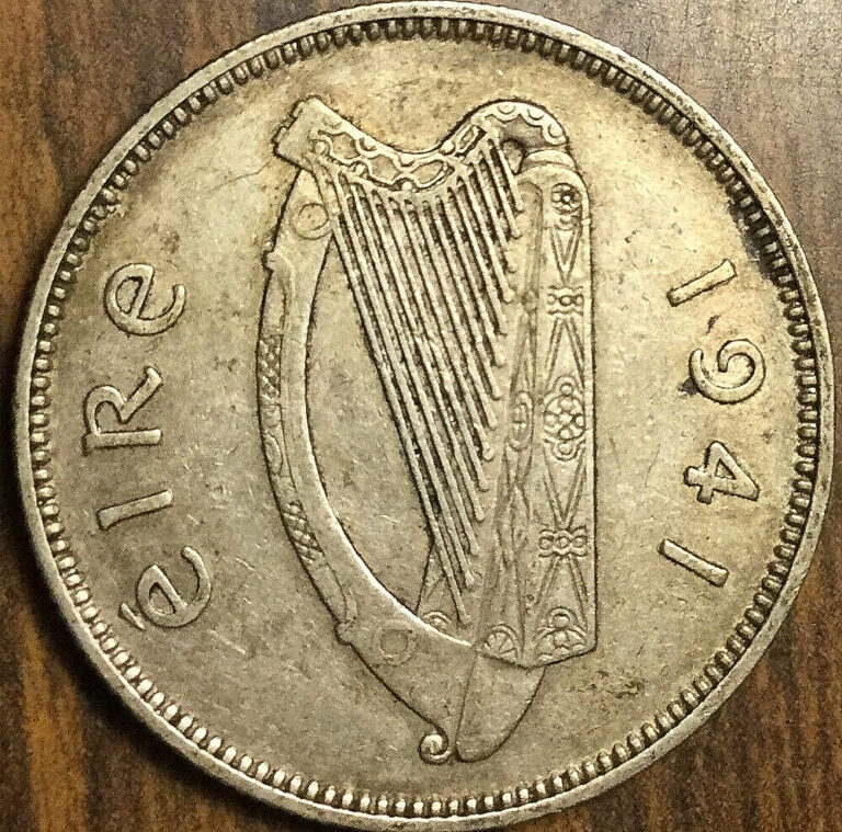 Read more about the article 1941 IRELAND SILVER SHILLING COIN