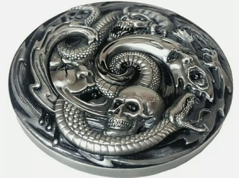 Read more about the article 2019 3 Oz Silver $20 Palau Evil Within PANDORA BOX EHR Epic Antique Finish Coin.