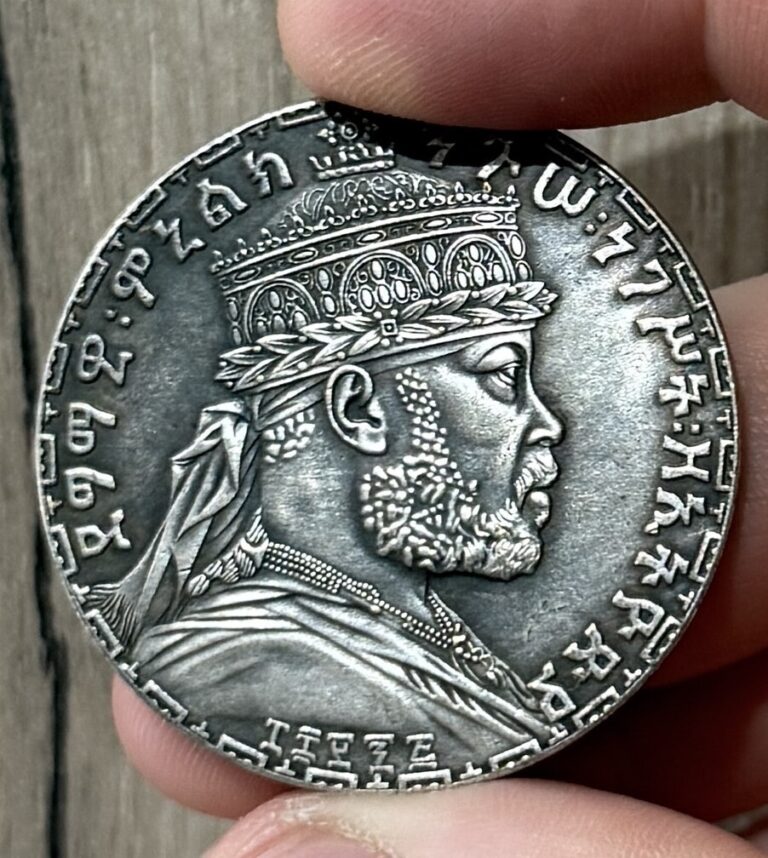 Read more about the article Coin 1 Birr 1899 Ethiopia Africa