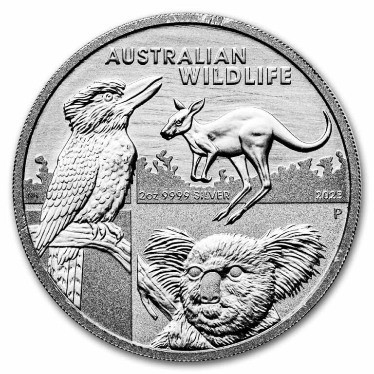 Read more about the article 2023 Australia 2 oz Silver $2 Australian Wildlife BU