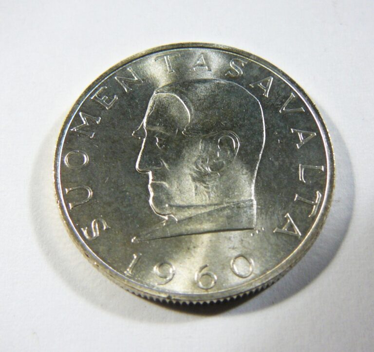Read more about the article Finland 1960 Silver 1000 Markkaa UNC