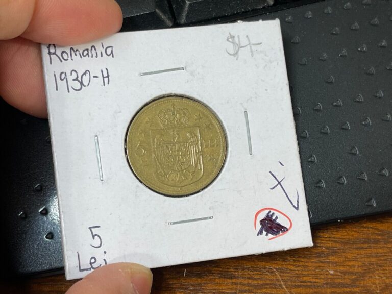 Read more about the article 1930 H Romania 5 Lei Coin High Value