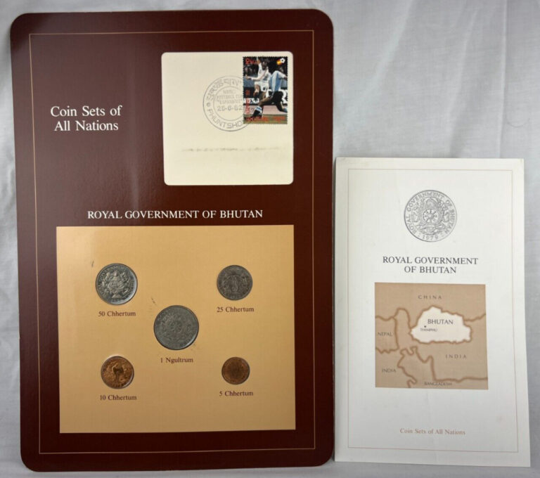 Read more about the article Coin Sets of All Nations Kingdom of Bhutan 1979 UNC Raphael Scarce