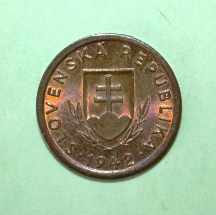 Read more about the article S11 – Slovakia 10 Halierov 1942 Brilliant Uncirculated Coin – Castle ***Key Date