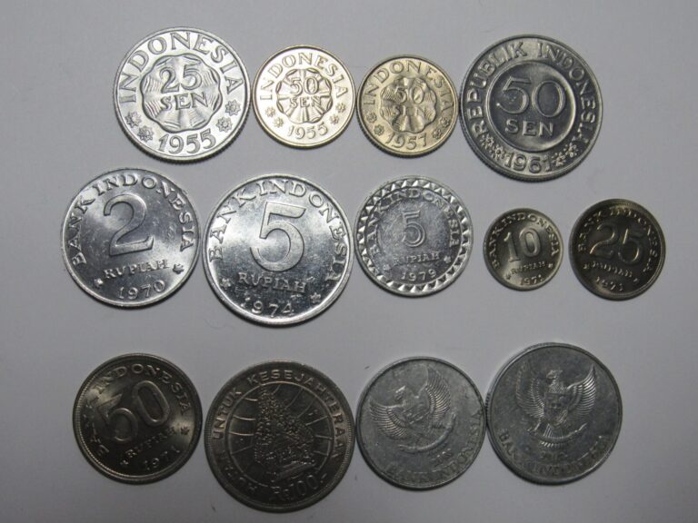 Read more about the article Lot of 13 Different Indonesia Coins – 1955 to 2003 – Circulated and BU