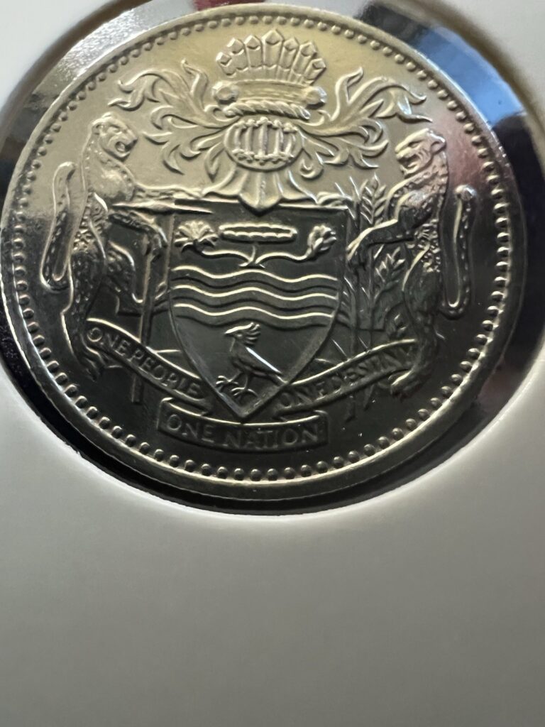 Read more about the article 1987 Guyana 25 Cents Item 124